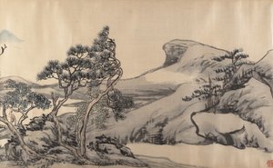 Paysage, début du 20ème siècle - Unbekannt
