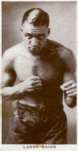 Larry Gains, boxeur canadien - Unbekannt