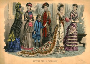 Dernières modes parisiennes, 1881 - Unbekannt