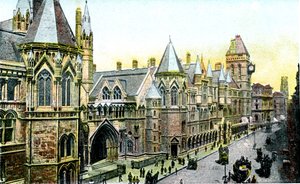 Tribunaux de justice, Londres, 20ème siècle - Unbekannt