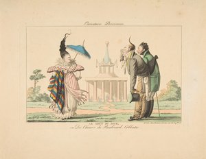 Le Goût du Jour ou Des Chinois du Boulevard Coblentz, des Caricatures Parisiennes - Unbekannt