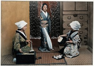 Le jour de récurage, vers 1890 - Unbekannt