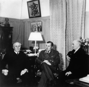 Dirigeants de la France de Vichy, vers 1941-1942 - Unbekannt