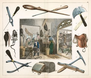 Industrie du cuir, de la peau et de la fourrure Le sellier - Unbekannt