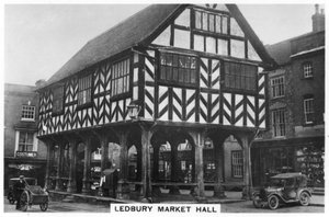Halle du marché de Ledbury, Herefordshire, 1937 - Unbekannt