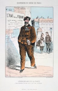 Légion des Amis de la France, Siège de Paris, 1870-1871
