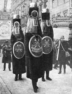 Grande parade publicitaire de Leipzig, Leipzig, Allemagne, 1922