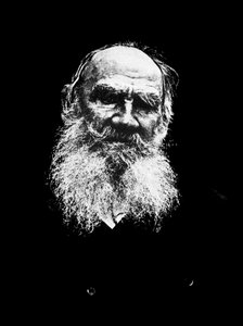 Léon Tolstoï, romancier russe, vers 1900 - Unbekannt