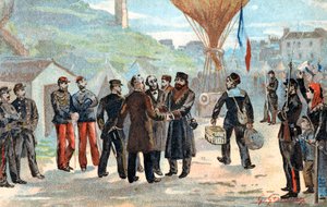 Léon Gambetta, homme politique français sur le point de s