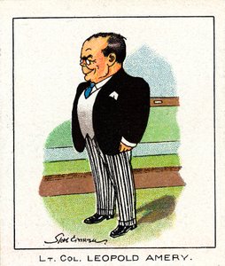 Leopold Charles Maurice Stennett Amery, homme politique conservateur anglais - Unbekannt