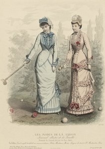 Les Modes de la Saison, Journal illustré de la Famille, 1880 - Unbekannt