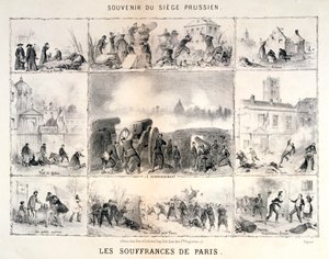 Les Souffrances de Paris, 1870-1871 - Unbekannt