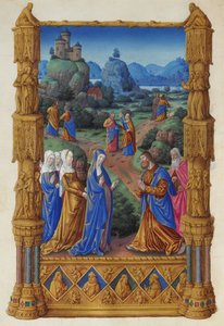Les Très Riches Heures du duc de Berry, Folio 122v - Les Apôtres prêchant - Unbekannt