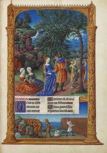 Les Très Riches Heures du duc de Berry, Folio 57r - La Fuite en Égypte - Unbekannt