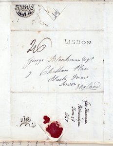Lettre du capitaine J. L. Blackman, Coldstream Guards