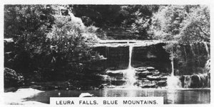 Chutes de Leura, Montagnes Bleues, Australie, 1928 - Unbekannt