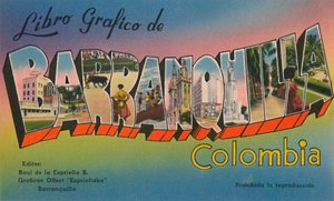Libro Grafico de Barranquilla Colombie, c. 1940s