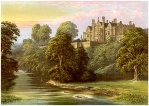 Tour de Lilburn, Northumberland, maison de la famille Collingwood, vers 1880 - Unbekannt