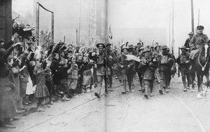 Lille libérée par les Britanniques, France, 17 octobre 1918
