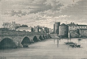 Limerick - Pont Thomond et Château du Roi Jean, 1896 - Unbekannt