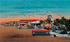Lindbergh Field et bâtiment administratif. San Diego, Californie, vers 1941 - Unbekannt