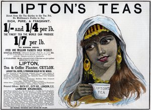 Publicité pour les thés Lipton - Unbekannt