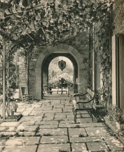 Terrasse vivante, Maison de campagne de M. W. Griffin Gribbel, Chestnut Hill, Philadelphie, vers 1928 - Unbekannt