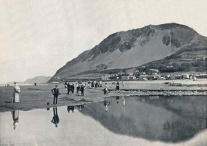 Llanfairechan - Le village et la montagne Penmaenmawr, 1895 - Unbekannt