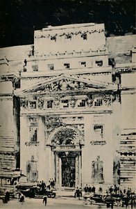 Nouveau bâtiment de Lloyds : Entrée dans Leadenhall Street, 1928 - Unbekannt