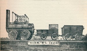 Locomotion no 1, construite pour le chemin de fer Stockton & Darlington, 1825 - Unbekannt