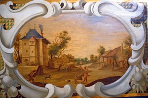 Loire Atlantique N* 042 - Château de Haute Goulaine - Bois peint - Unbekannt