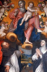Loire Atlantique N* 069 - Moutiers - Église Saint-Pierre - (détail) du retable