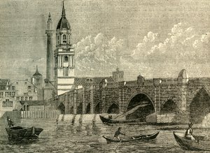 Pont de Londres, vers 1872