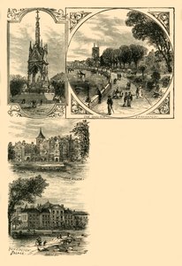 Londres. Les banlieues ouest, vers 1876