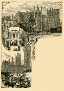 Londres. Westminster et les banlieues ouest, 1881