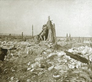Poste de guet, Fort Vaux, nord de la France, vers 1914-1918 - Unbekannt