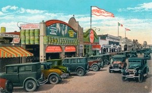 Regard vers le Nord sur Main Street, vers 1939 - Unbekannt