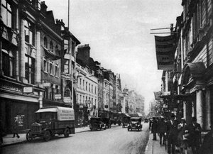 Vue vers le sud dans New Bond Street, Londres, 1926-1927 - Unbekannt