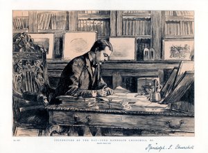 Lord Randolph Churchill 1849-1895, homme d
