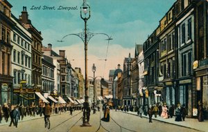 Lord Street, Liverpool, vers 1910 - Unbekannt