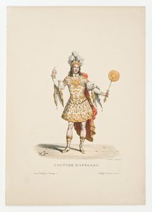 Louis XIV en Apollon dans le ballet Noces de Thétis et Pélée en 1654 - Unbekannt