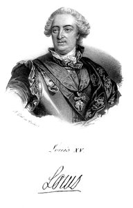 Louis XV 1710-1774, roi de France à partir de 1715, vers 1820 - Unbekannt