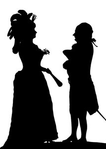 Louise Contat et Joseph Dazincourt, acteurs français, 1784 1912 - Unbekannt