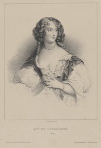 Louise de La Baume Le Blanc, duchesse de La Vallière 1644-1710, vers 1820