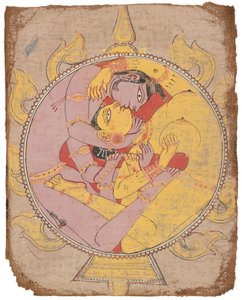 Amants en badinage, 18e siècle