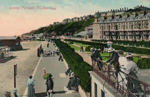 Lower Parade, Folkestone, fin du 19e-début du 20e siècle