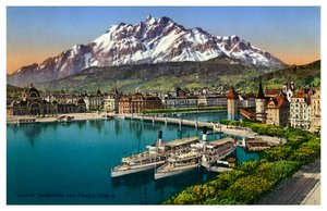 Lucerne, Suisse, 20e siècle