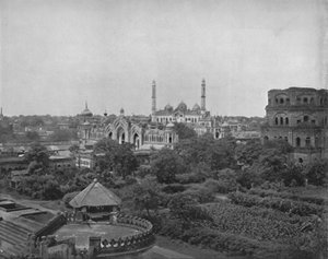 Lucknow, sur la rivière Gomti, 19e siècle - Unbekannt
