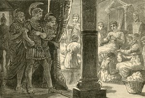 Lucrèce parmi ses servantes, 1890 - Unbekannt