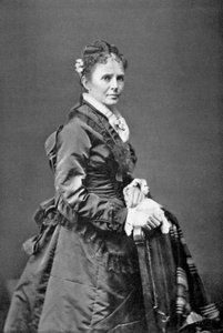 Lucretia Garfield, épouse du président américain James A. Garfield - Unbekannt